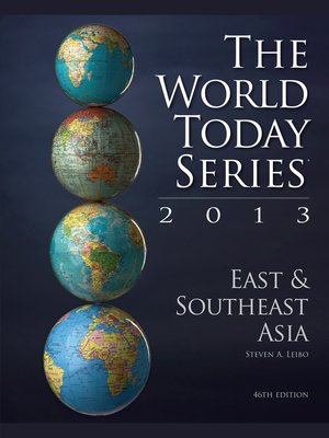 cover image of East and Southeast Asia 2013